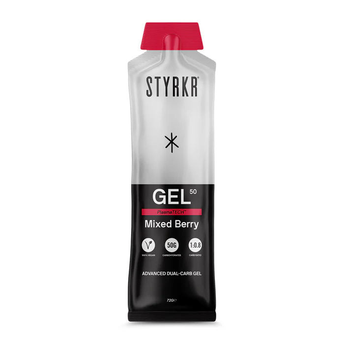 STYRKR - GEL50 Dual-Carb Energy Gel Mixed Berry