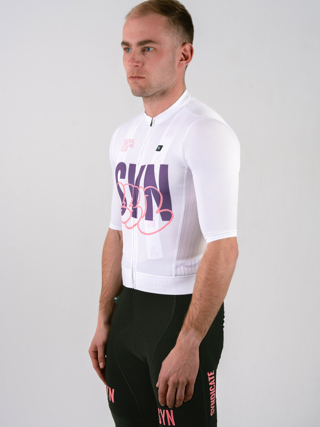 MEN'S PRO DESIGN LAB JERSEY CROSSED WHITE