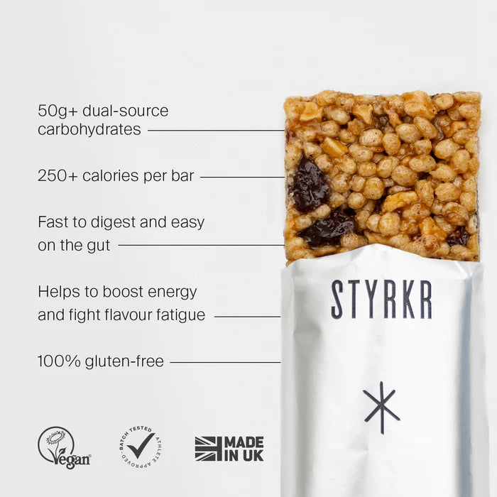 STYRKR BAR50 Apple, Cinnamon & Caramel Energy Bar