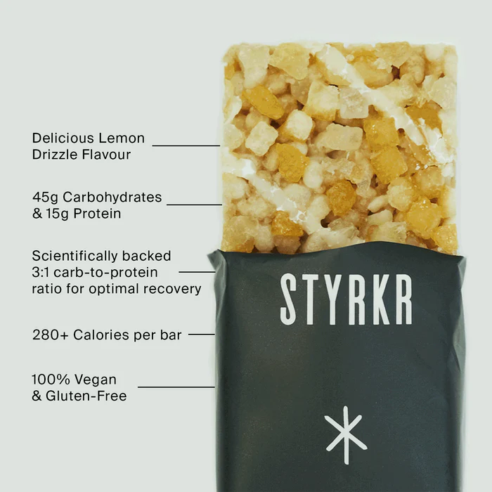 STYRKR BAR+ Lemon Drizzle Recovery Bar