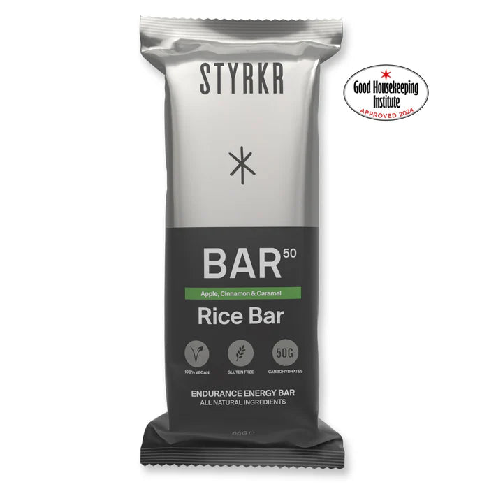 STYRKR BAR50 Apple, Cinnamon & Caramel Energy Bar