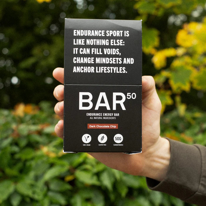 STYRKR BAR50 Dark Chocolate Chip Energy Bar