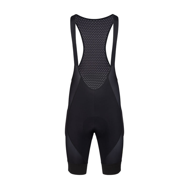 IP Collection Bib shorts with Hip Impact Protection - Fluo logo and icon