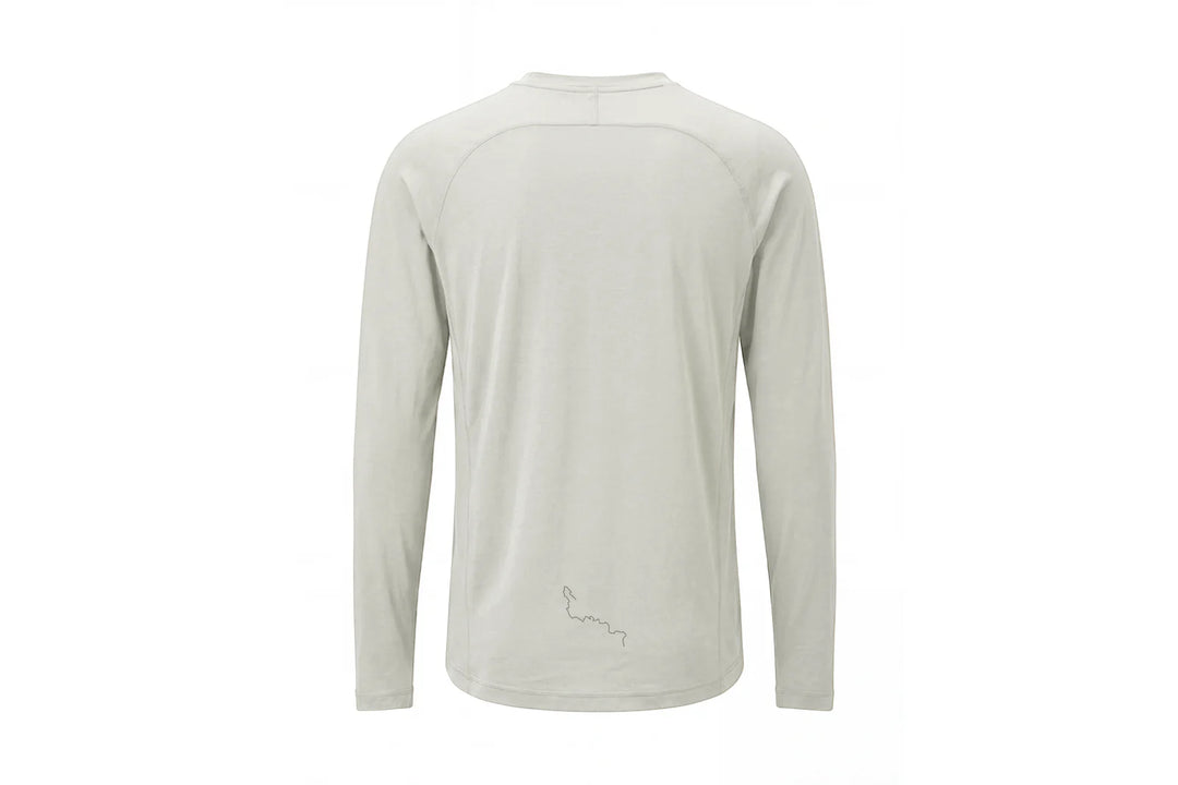 Men’s Zoa Sun Shield Long Sleeve T-Shirt Chalk