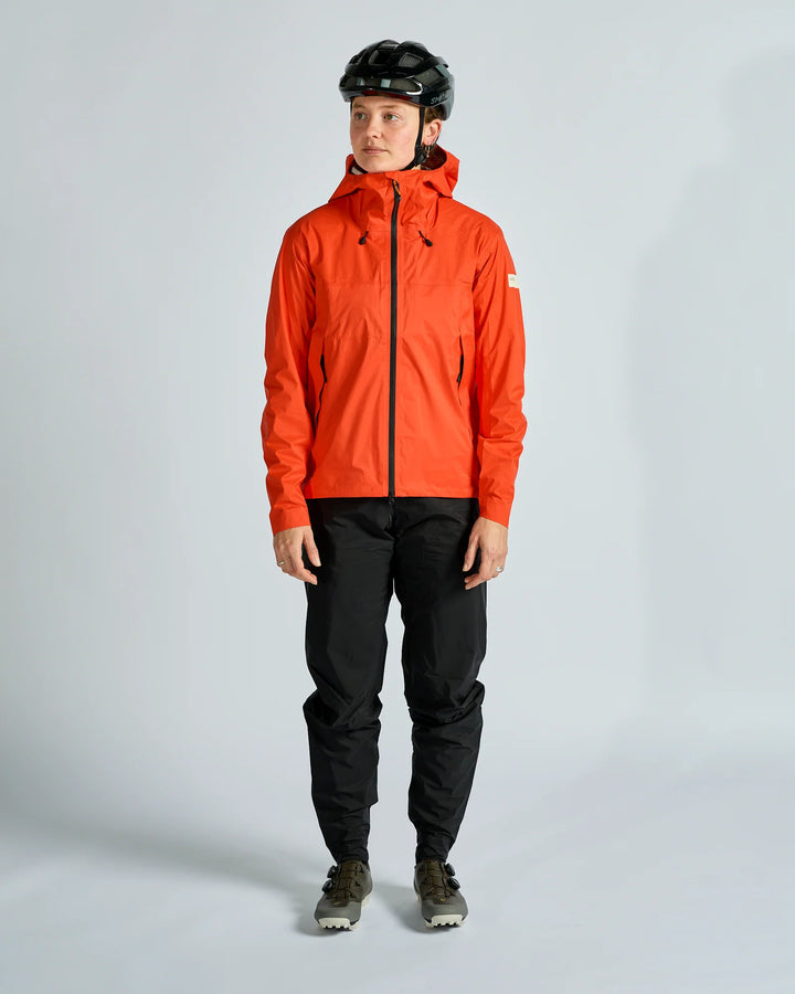 Unisex Zoa Rain Shell - Orange