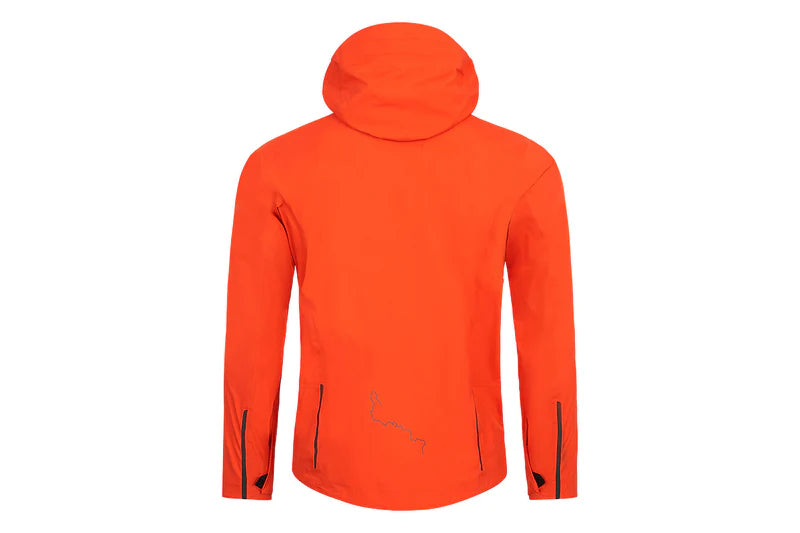 Unisex Zoa Rain Shell - Orange