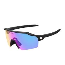 Sungod - Velans - Black Frame 8KO Iris HV Blue Lenses